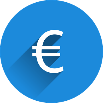 Symbol EURO clipart